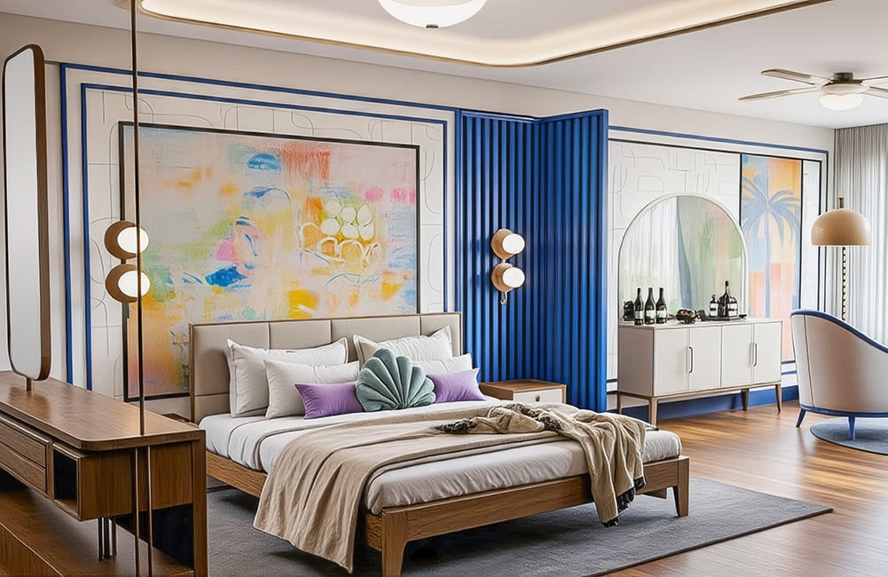 The Admiral hotel room Walvis Bay Namibia, Gondwana Collection render