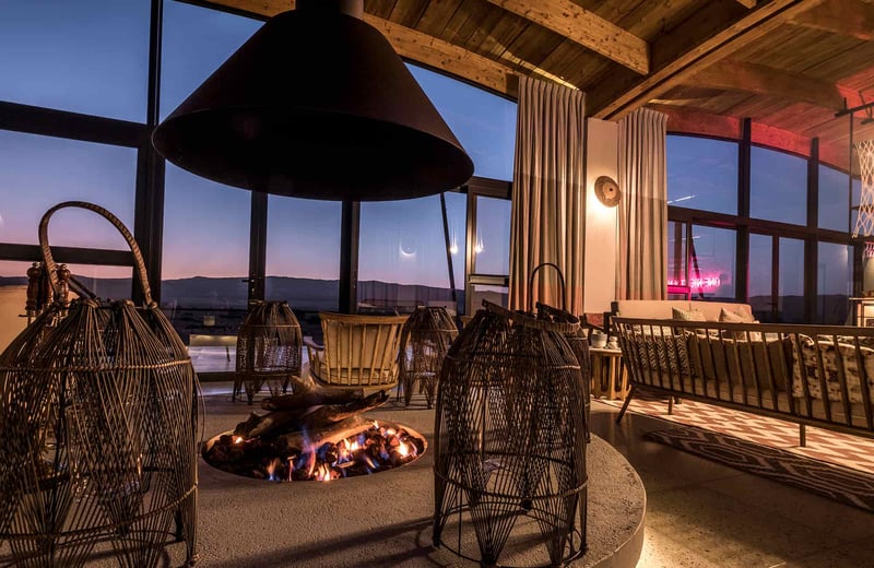 The Desert Grace lodge exterior