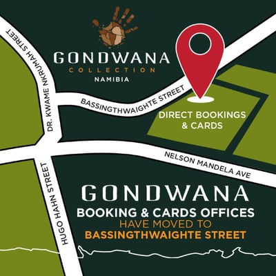 new locatioin, Gondwana Collection Namibia
