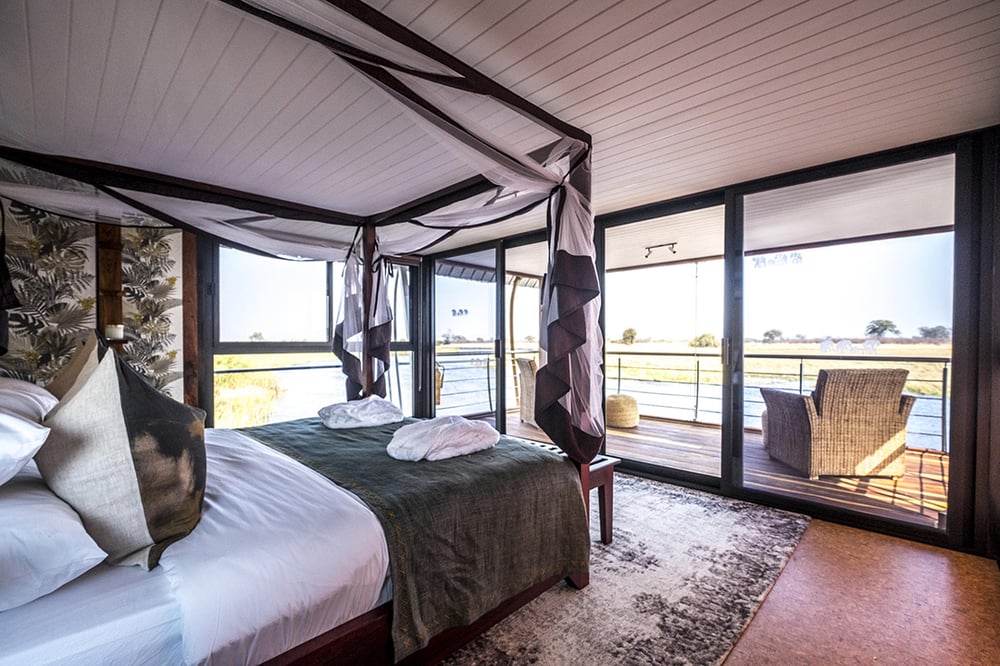 Namushasha River Villa, private luxury retreat, Zambezi Region, Namibia