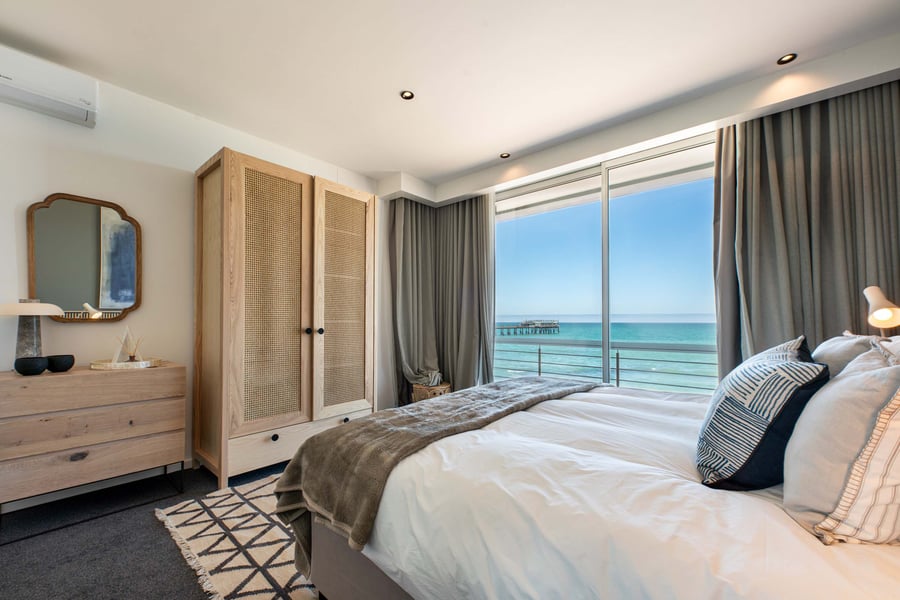 The Pearls bedroom on the Atlantic coast at Swakopmund