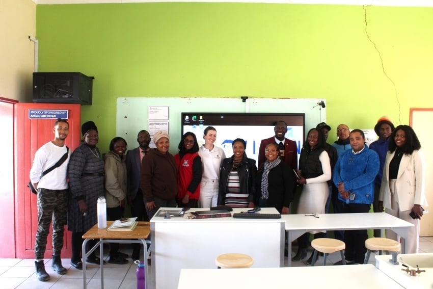Teachers in Tses, Eduvision online training, Gondwana Care Trust