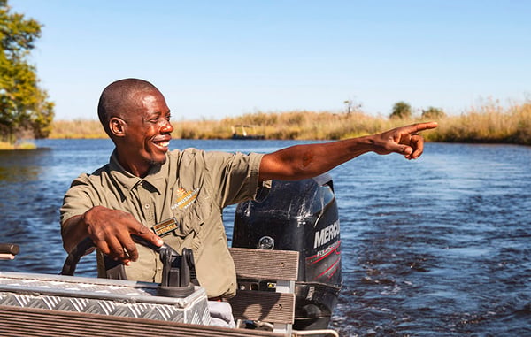 Fishing in the Kwando River