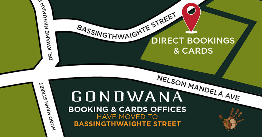 Location of Gondwana's new Direct Reservations office, Windhoek, Namibia