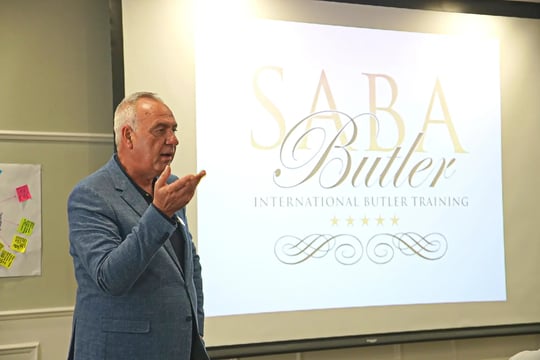 SABA international butler academy training facilitated by Abraham van der Westhuizen in Namibia for Gondwana Collection