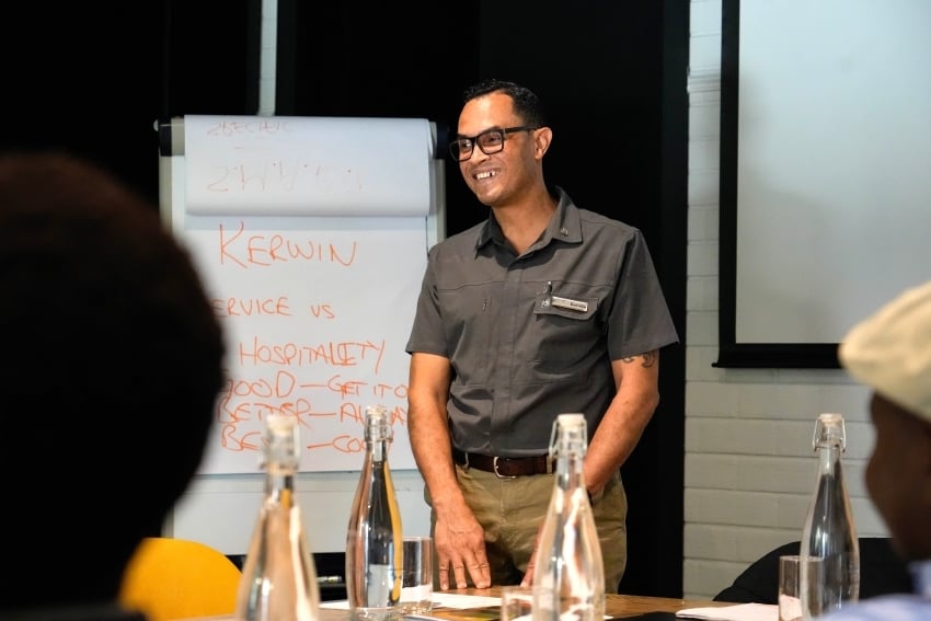 Service consultant Kerwin De Matas