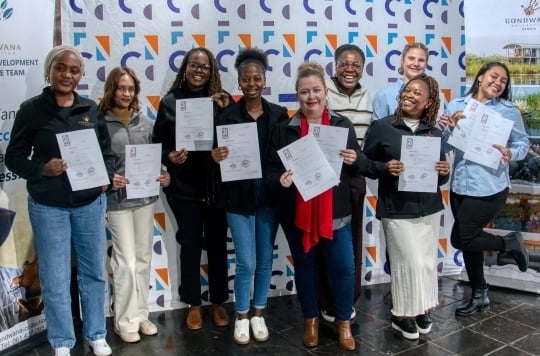 Windhoek team recieved A1 1 French language certificates