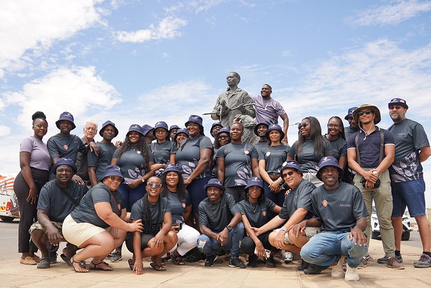 Gondwana Collection Academy Tour group, Namibia