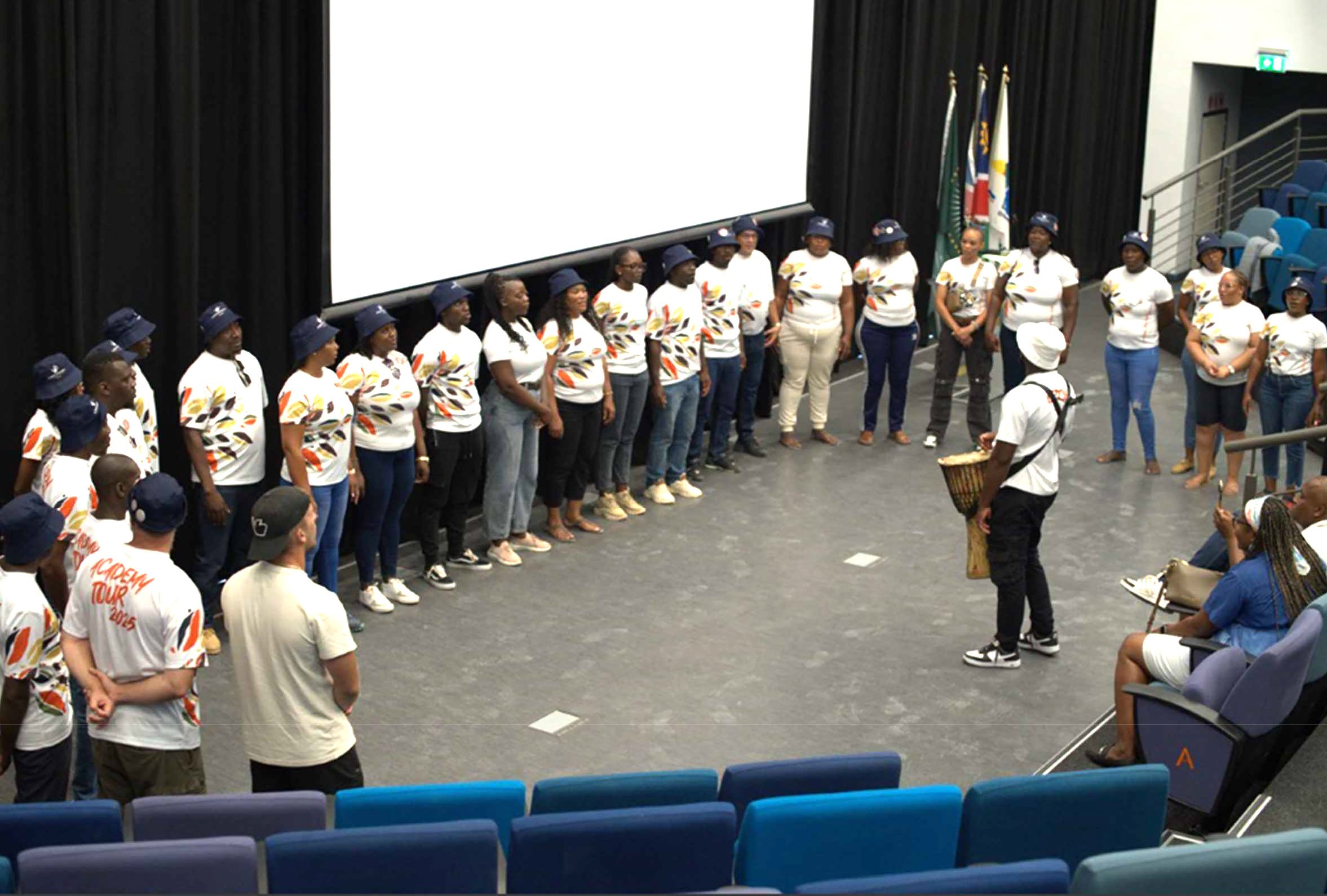 Gondwana Collection Academy group, Maritime Museum, Luderitz, Namibia