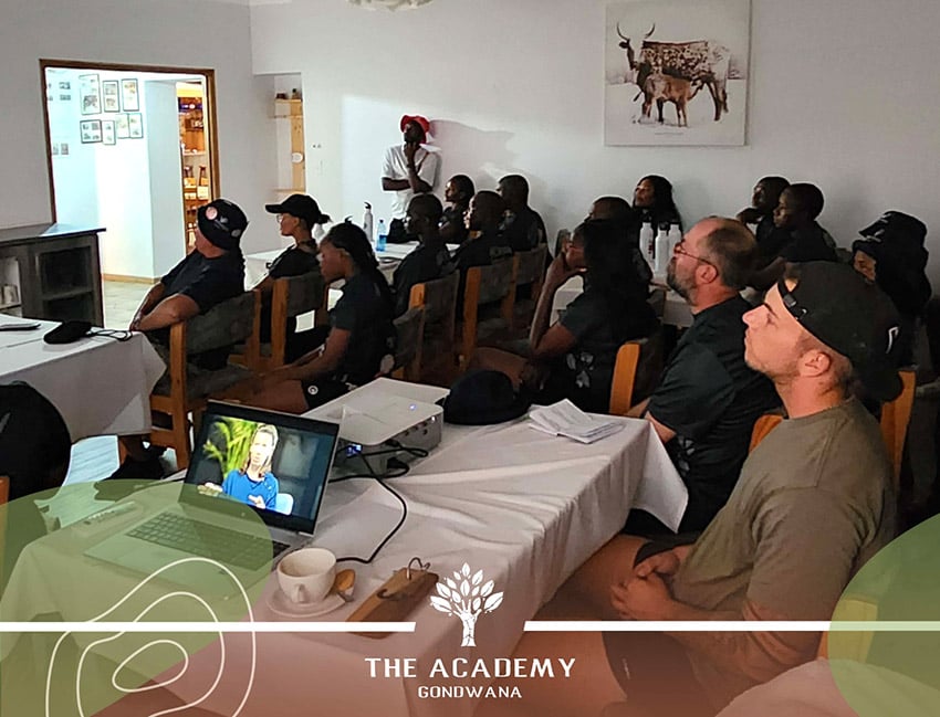 Gondwana Academy watching Onboarding videos