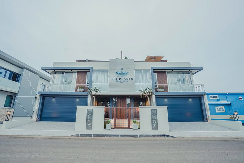 The Pearls Swakopmund exterior, Namibia