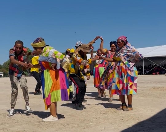 Damara performance at marula festival