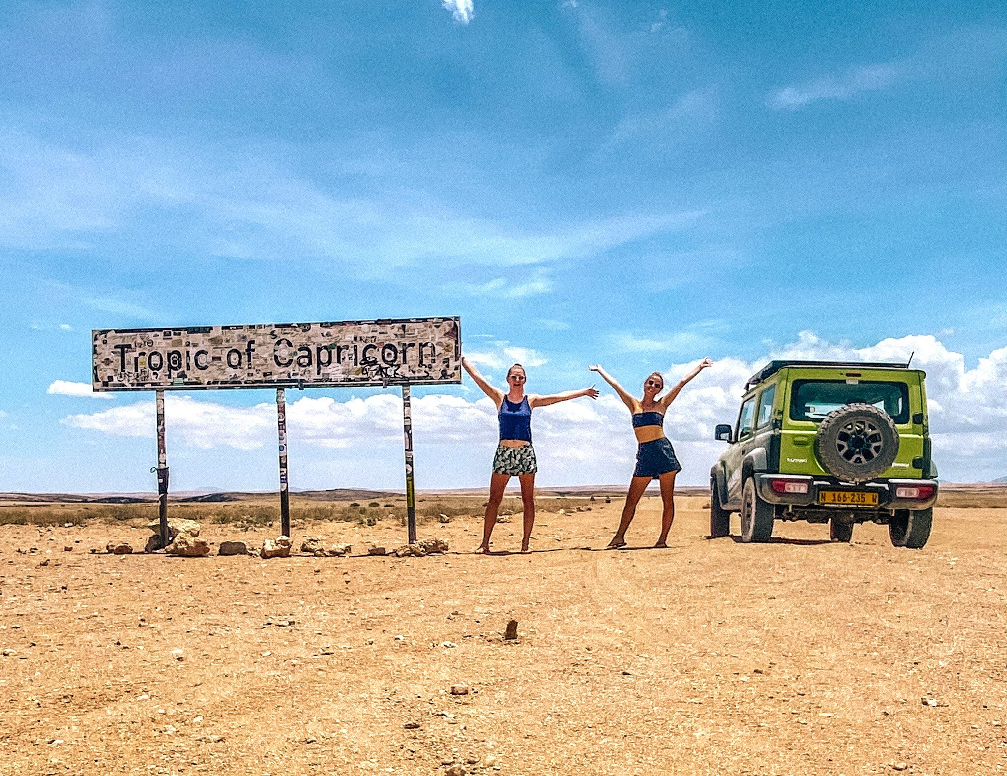 Tropic of Capricorn, Namibia, photo by Kellie Paxian