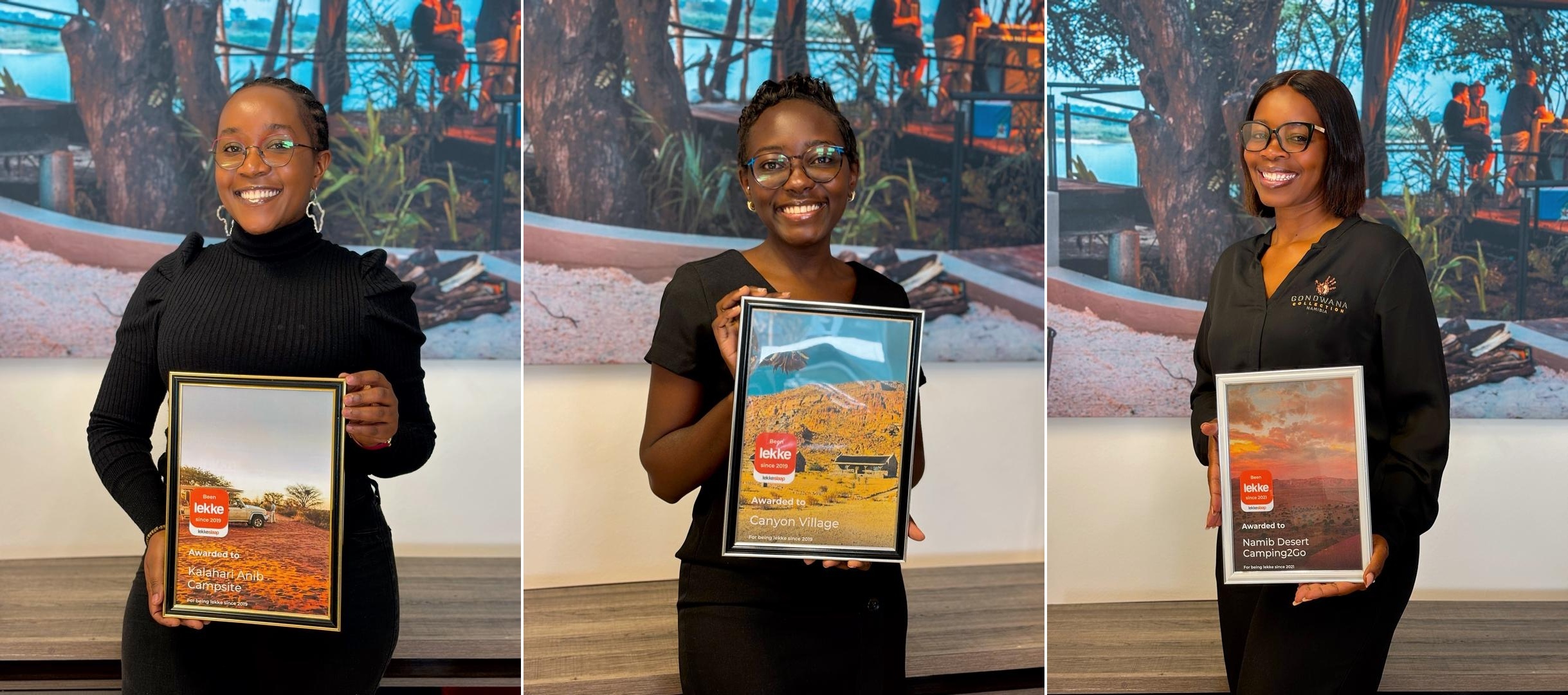 Proud Recipients of the LekkeSlaap Awards.
