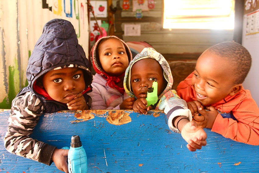 Namibian toddlers