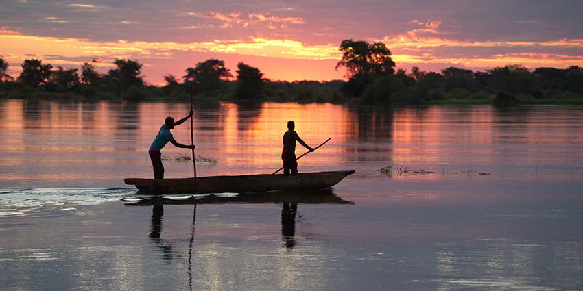 Mokoro, Sambesi-Region