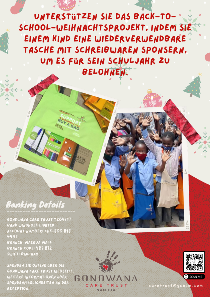 Schultaschen Projekt, Poster
