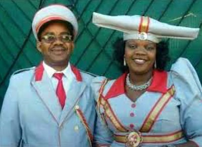 Chief Kambasembi und Frau