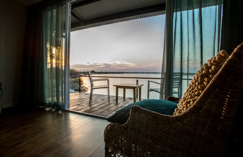 Zambezi Mubala Lodge Aussicht