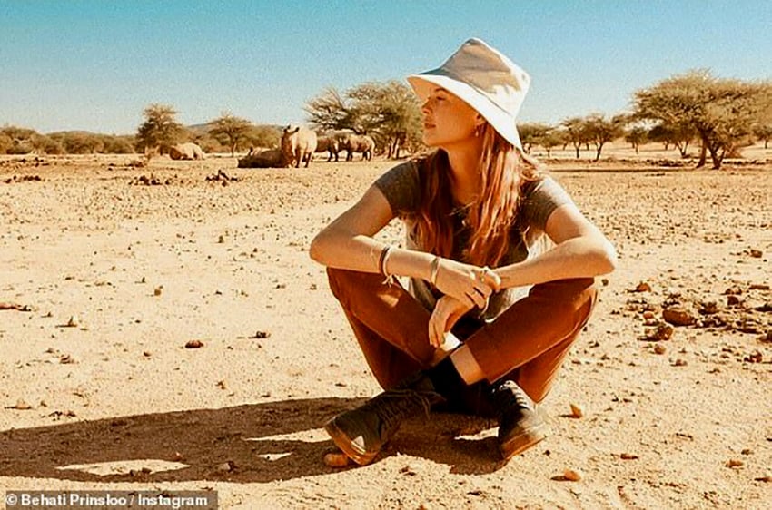 Behati_Prinsloo Save the Rhino Trust