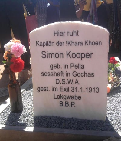 Grabstein Simon Kooper