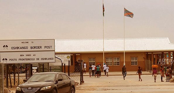 Oshikango Grenzposten, Namibia