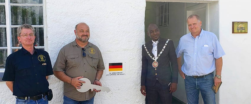 Eröffnung Mineralogie-Museum in Tsumeb, Namibia