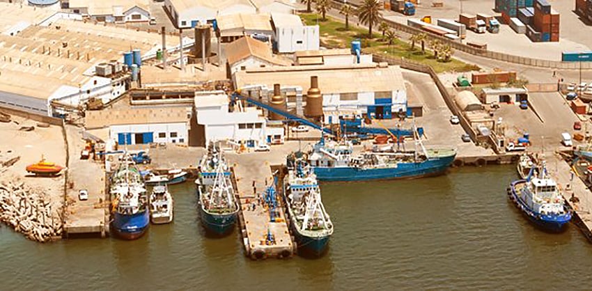 Walvis Bay, Fischfabrik, Namibia