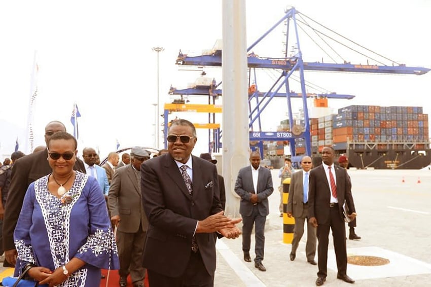 Geingob Containerterminal