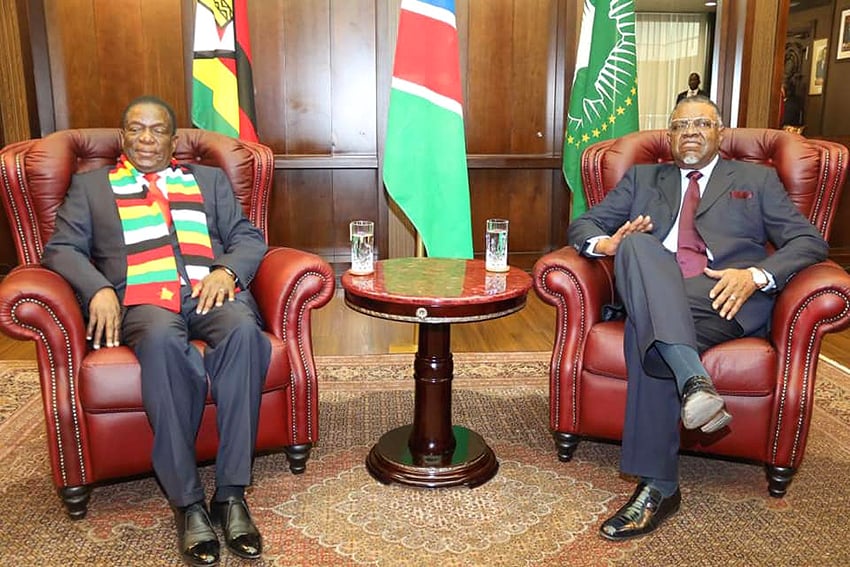 Zimbabwischer Staatsbesuch