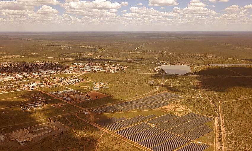 Ejuva Solaranlage, Namibia