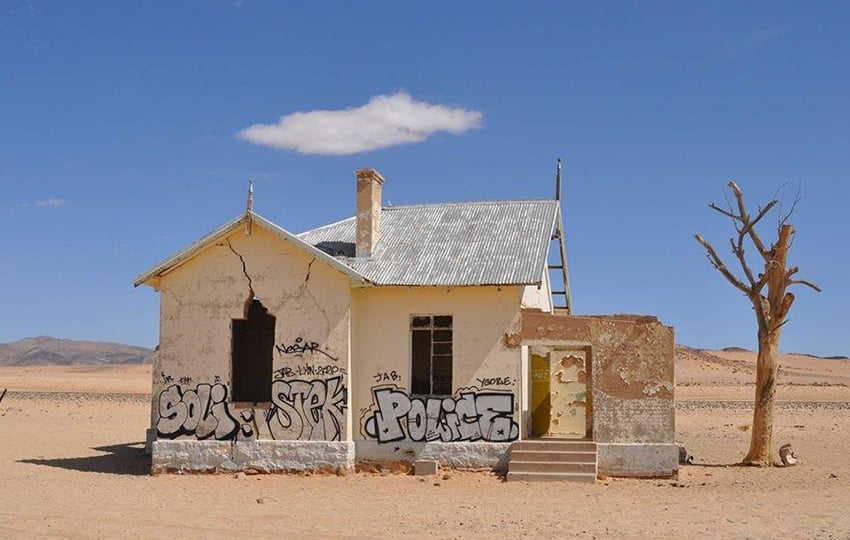 Garub mit Graffiti
