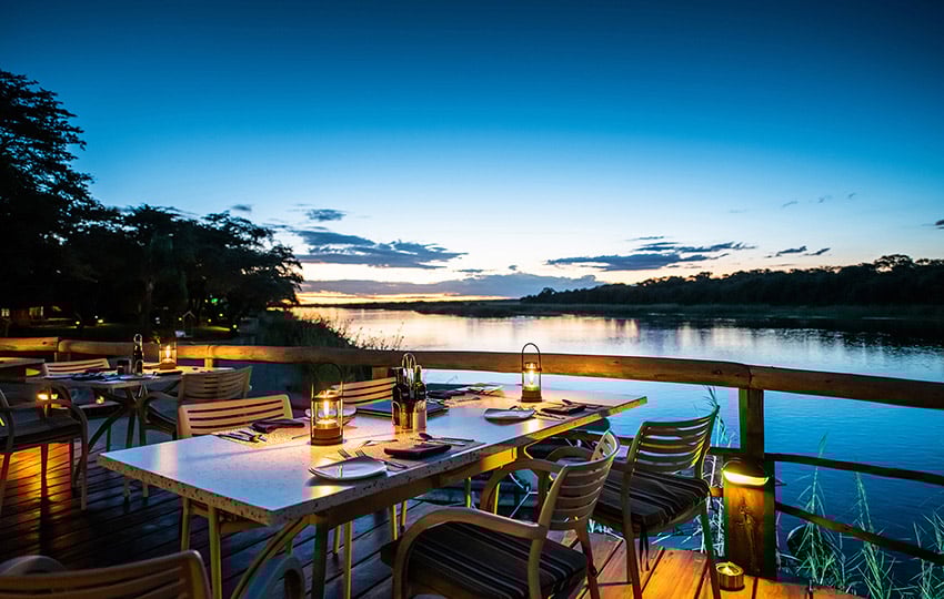 Hakusembe River Lodge, Okavango, Namibia