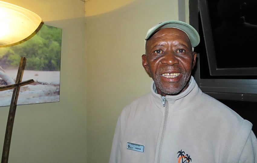 Hans Gomeb, Namibia