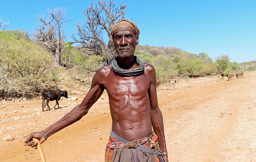Himba-Hirte, Namibia