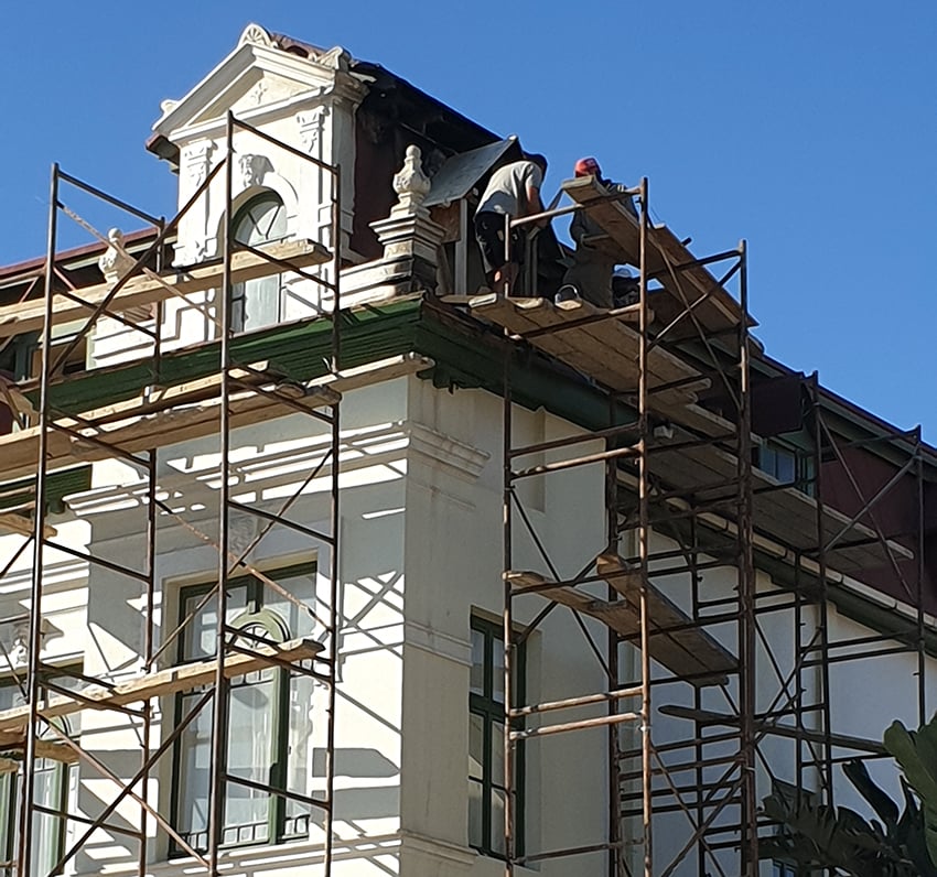 Hohenzollernhaus Renovierung