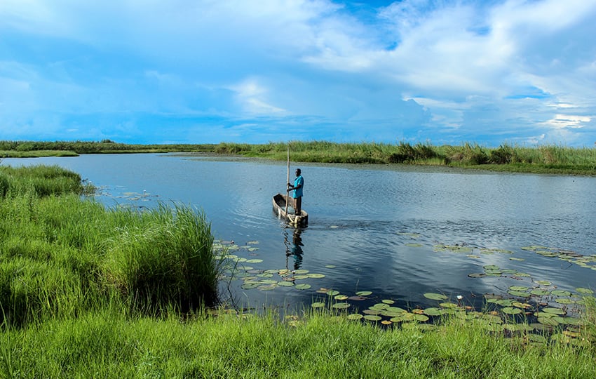 Sambezi-Region Mokoro