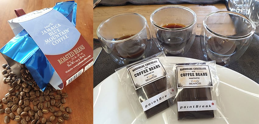 Köstlichkeiten aus Kaffeebohnen