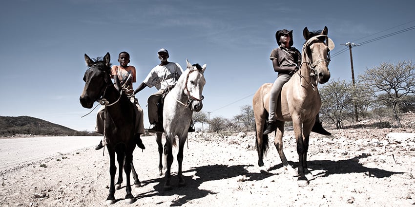 Reiter, Namibia