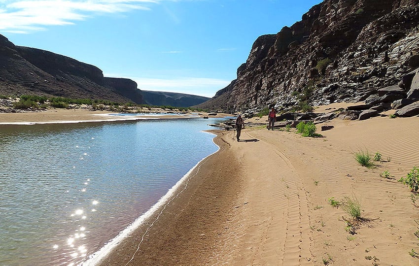 Slackpacking im Fischfluss Canyon 