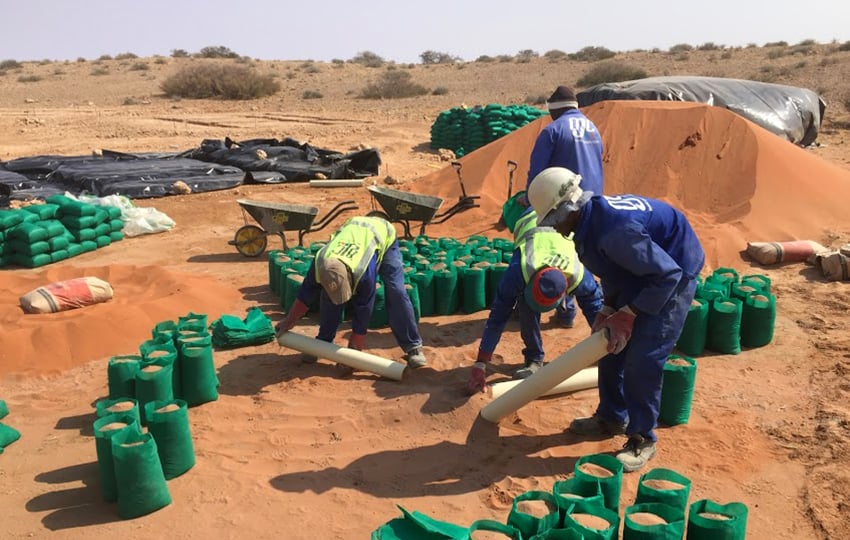 Nachhaltiges Bauen in Namibia