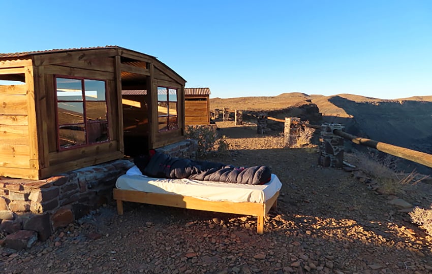 Horseshoe Camp and Fischfluss Canyon in Namibia