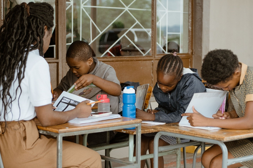 students in a class