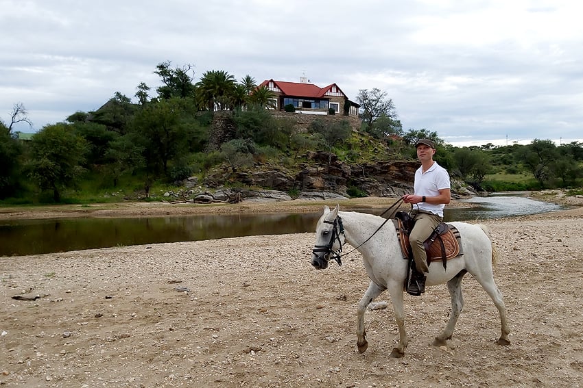 Sven Freitag Reiten Düsternbrook Namibia