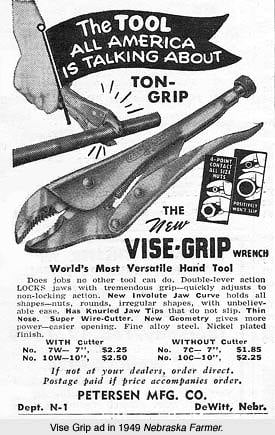 Gripzange Werbung