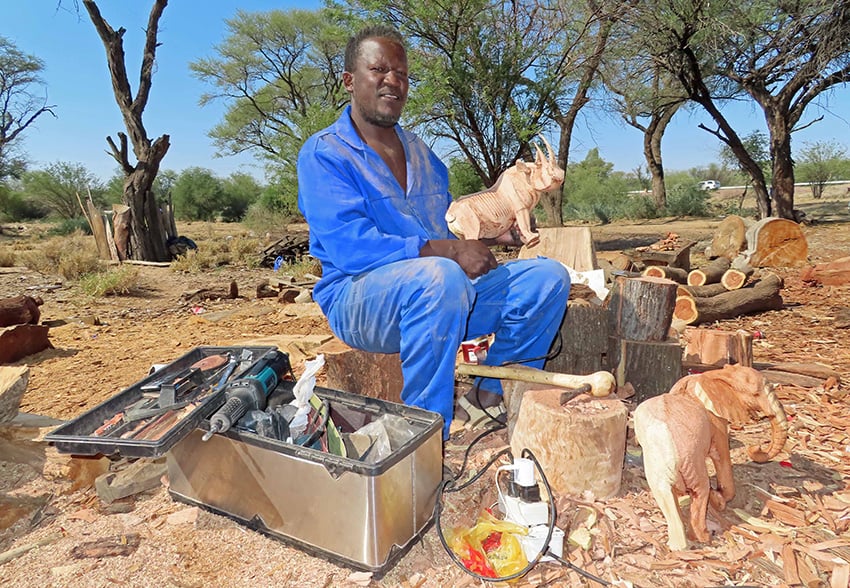 Holzschnitzereien, Namibia