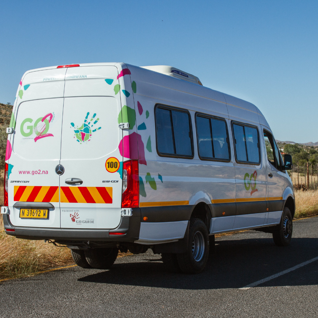 Go2 Sprinter bus, Namibia