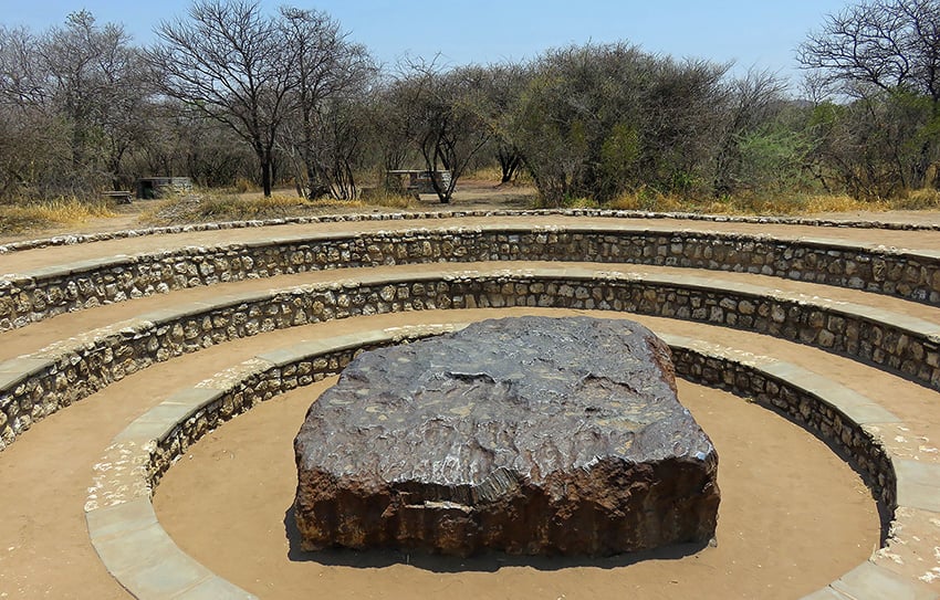 Hoba meteorite, Namibia