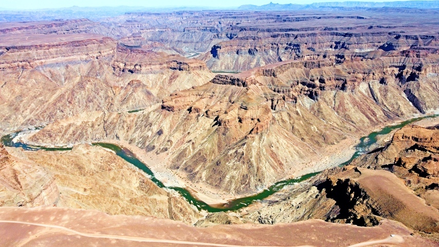 Fish river cannyon in Namibia 