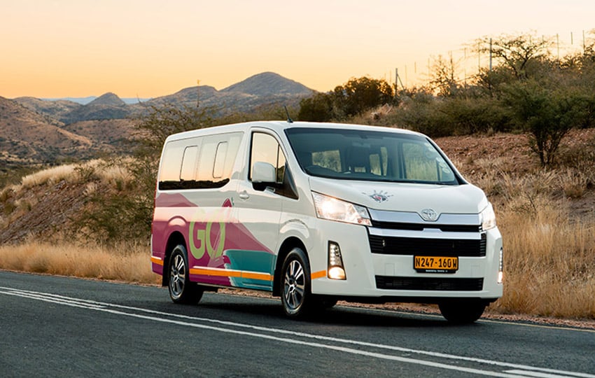 Go2 Tourism Shuttle Namibia